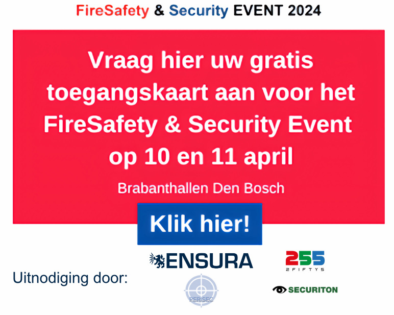 ENSURA met Perisec & partners op Firesafety & Security Event 2024
